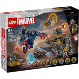 LEGO Marvel: Bosszúállók: Végjáték Thor a chitauri harcosok ellen 76322, 373 darabos