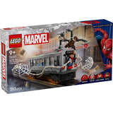 LEGO Marvel: Pókember és Doc Ock csatája a metrókocsiban 76321, 393 darabos