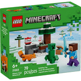 LEGO Minecraft: Steve tajgai kalandjai 21583, 79 darabos