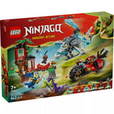 LEGO Ninjago: Nindzsajárművek csatája a lombháznál 71857, 642 darabos