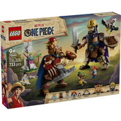 LEGO ONE PIECE: Dorry vs. Brogy – A Kicsi Kert óriásai 75644, 733 darabos építőkészlet doboza.