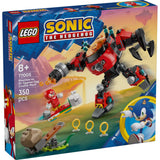 LEGO Sonic the Hedgehog: Knuckles vs. Dr. Eggman Egg Crusher robotja 77005, 350 darabos