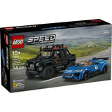 LEGO Speed Champions: Jaguar Project 7 és Land Rover Defender 77264, 740 darabos
