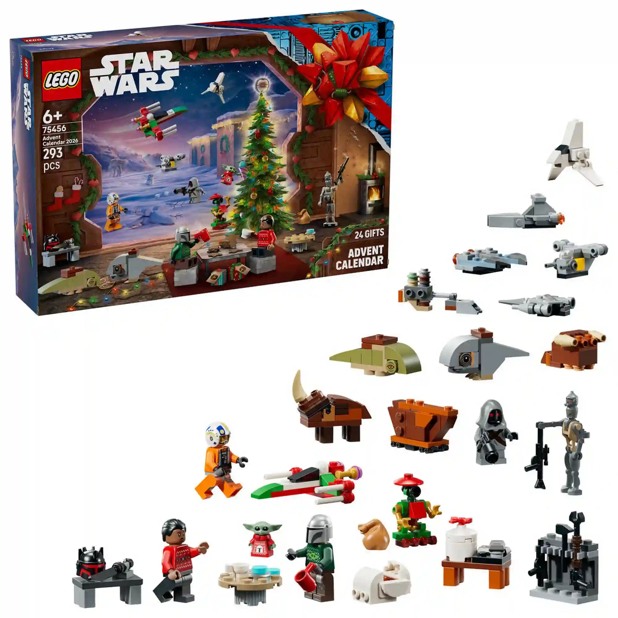 LEGO Star Wars: Adventi naptár 2026, 75456, 293 darabos