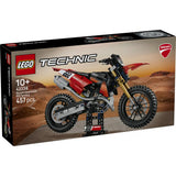LEGO Technic: Ducati Desmo450 MX Factory motorkerékpár 42238, 457 darabos