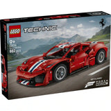 LEGO Technic: Ferrari 488 Pista autó 42235, 882 darabos