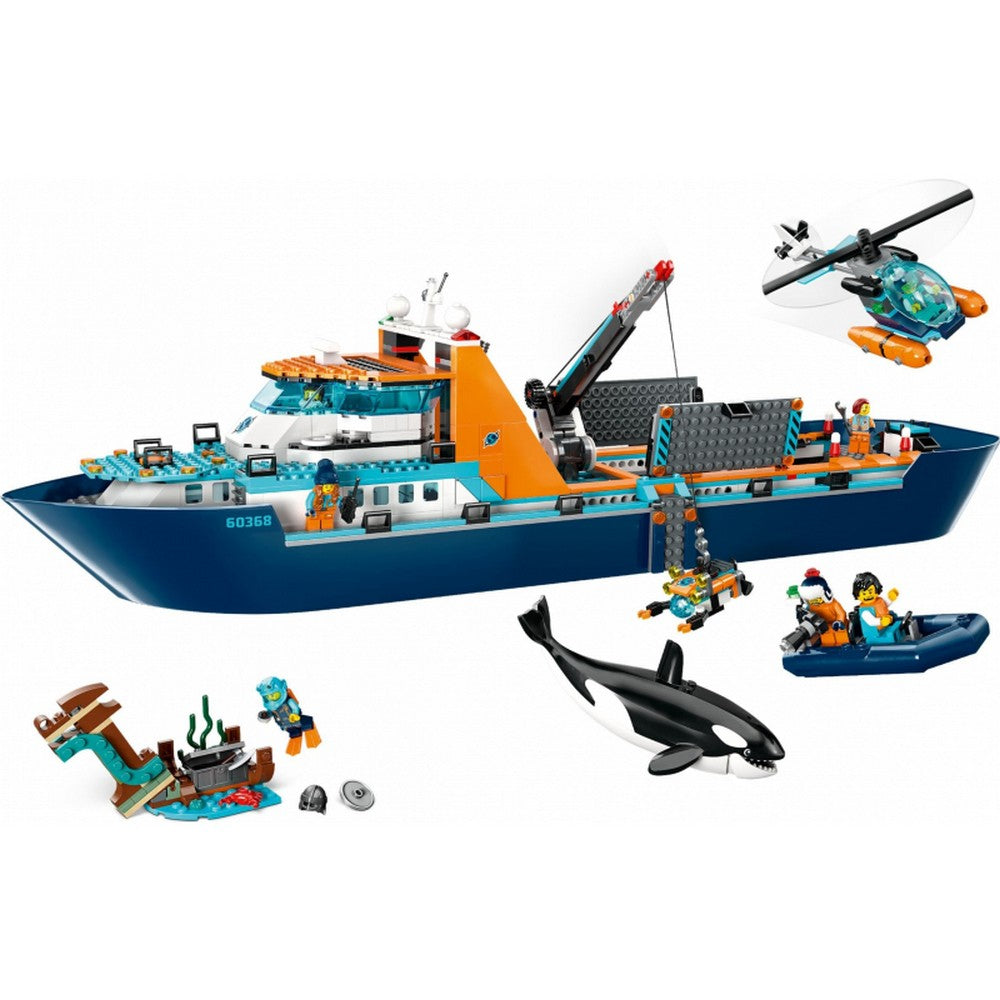 LEGO City Sarkkutató hajó 60368 815 darabos