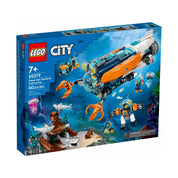 LEGO City Mélytengeri kutató tengeralattjáró 60379 842 darabos