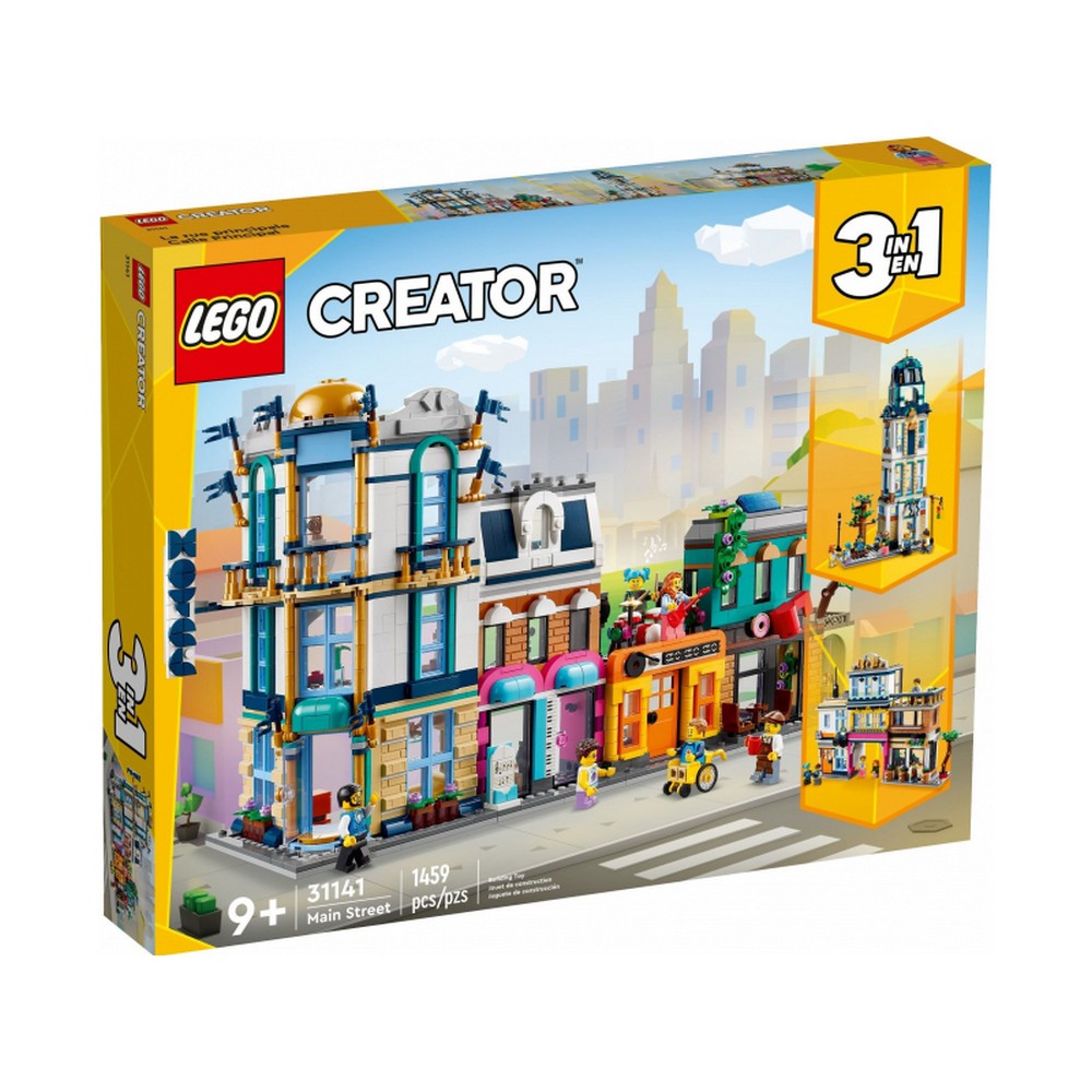 LEGO Creator Főutca 31141 1459 darabos