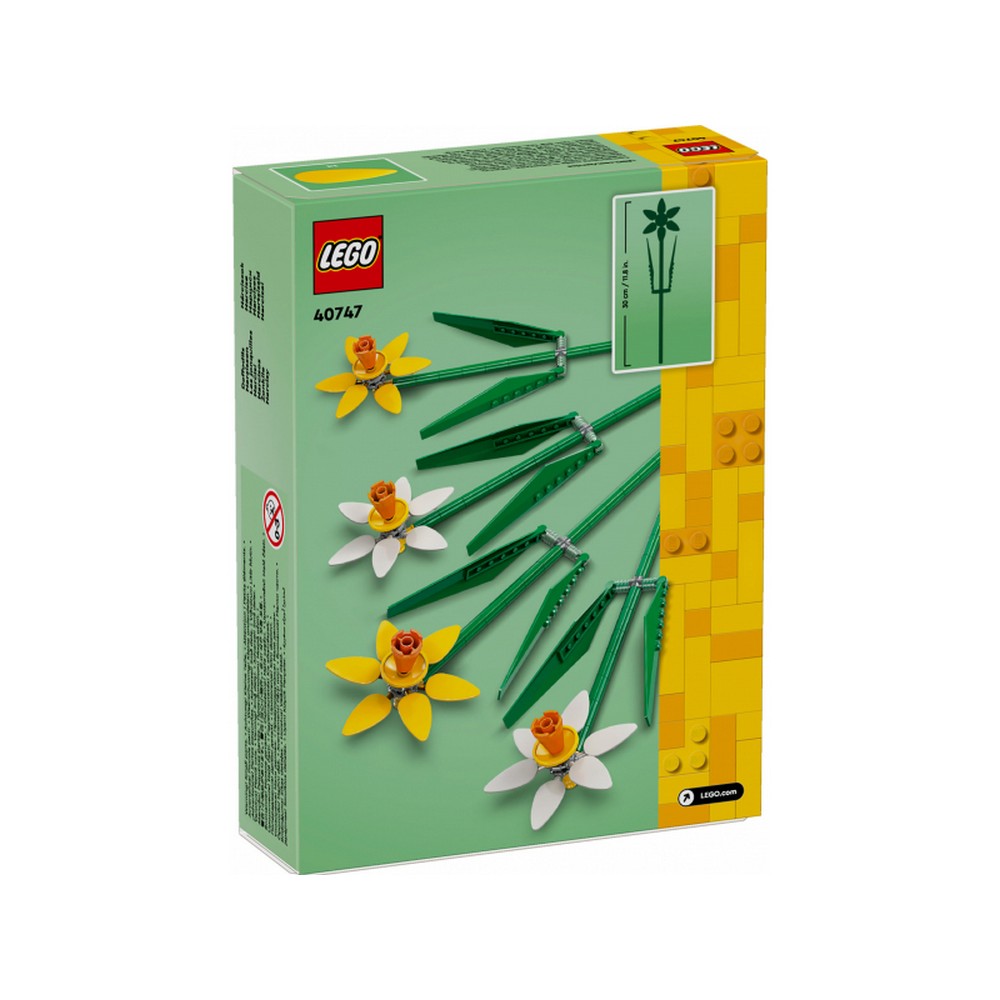 LEGO Botanicals Nárciszok (40747) 216 darabos