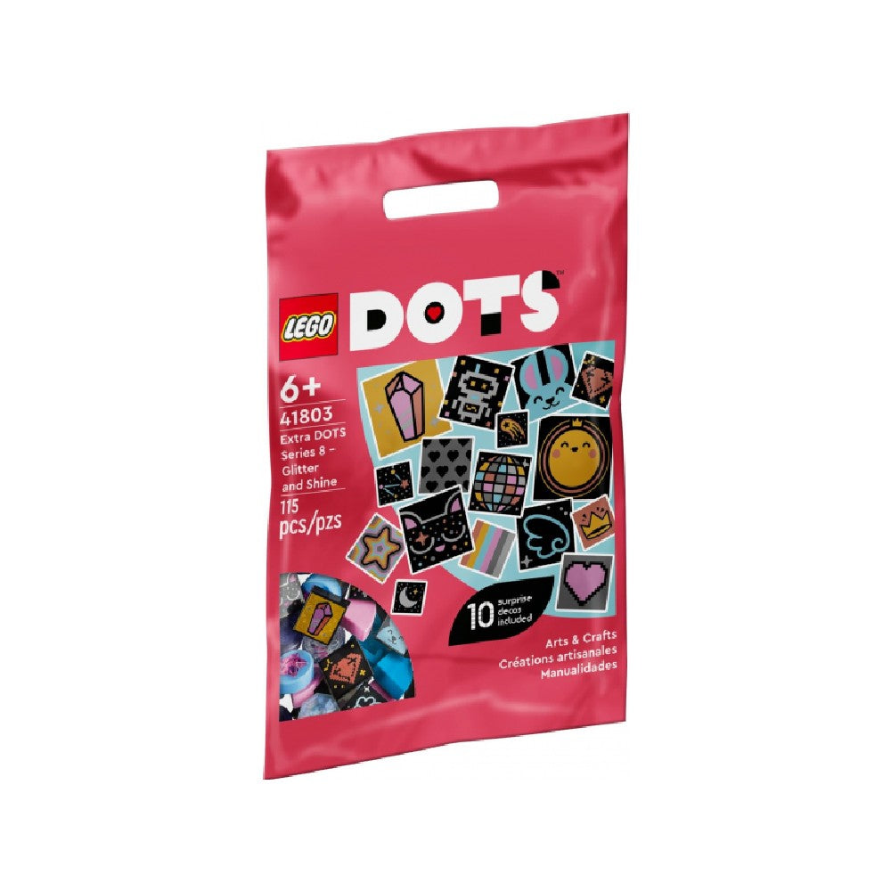 LEGO DOTS 8. sorozat – Csillogás és ragyogás 41803 115 darabos