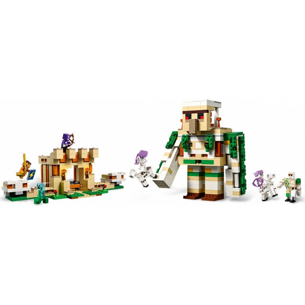 LEGO Minecraft A vasgólem erődje 21250 868 darabos