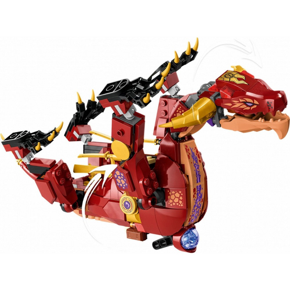 LEGO Ninjago™ Hőhullám átalakítható lávasárkány 71793