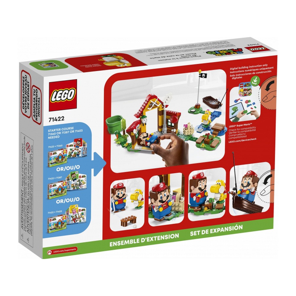 LEGO Super Mario Piknik Mario házánál kiegészítő szett 71422 259 darabos