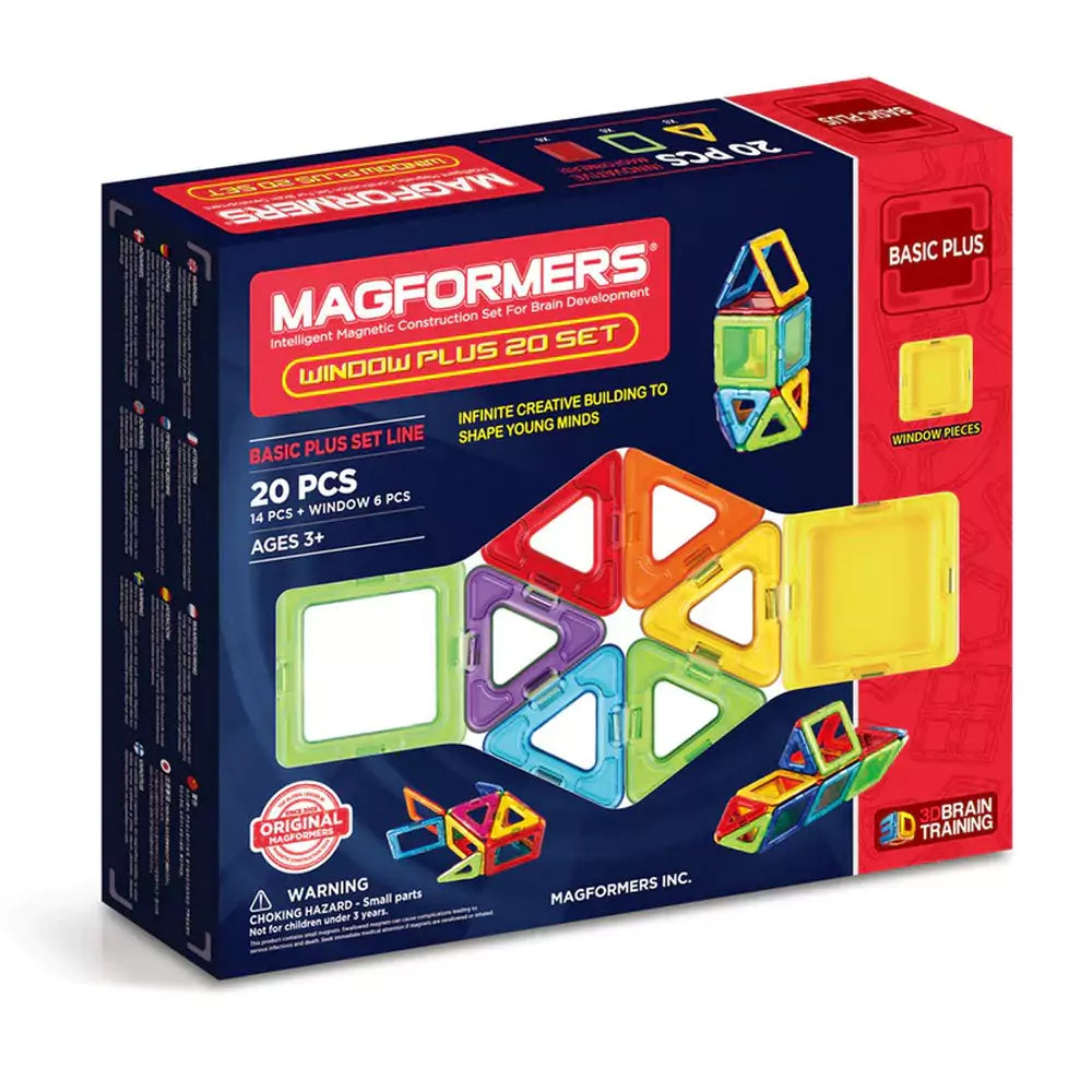 Magformers - 20 darabos mágneses építőjáték készlet