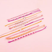 Make It Real ékszerkészítés, makramé barátság karkötők