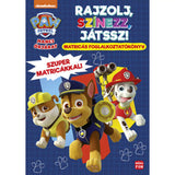 Mancs Őrjárat: Rajzolj, színezz, játssz! Matricás foglalkoztatókönyv