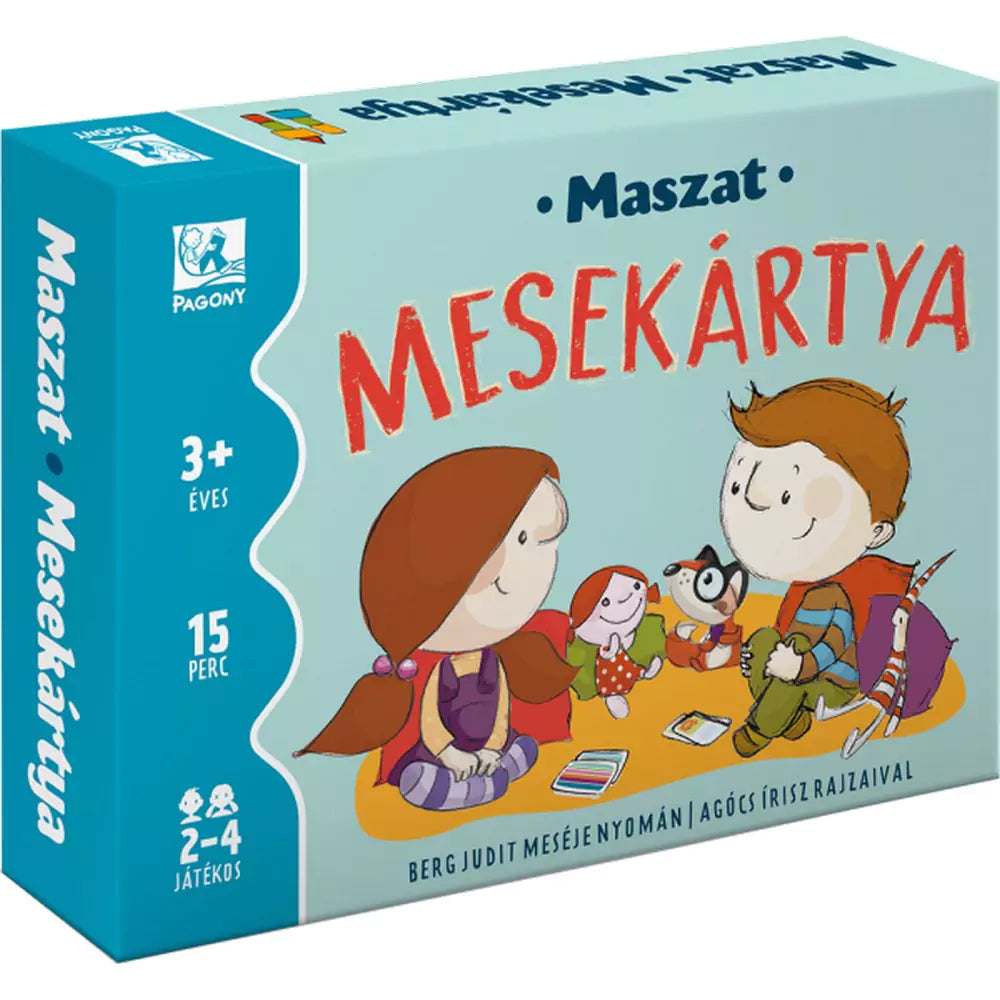 Maszat - mesekártya magyar nyelvű társasjáték