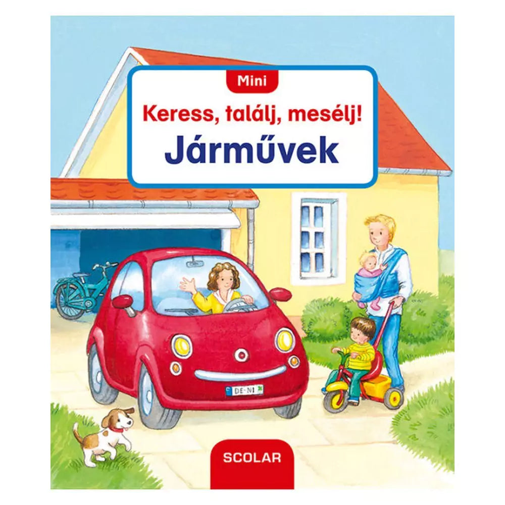 Mini Keress, találj, mesélj! Járművek