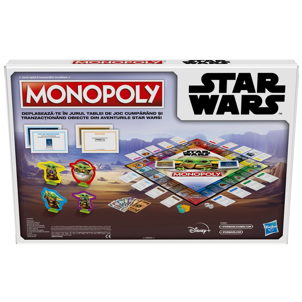 Monopoly STAR WARS-The Chil Baby Yoda  - román nyelvű társasjáték