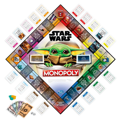 Monopoly STAR WARS-The Chil Baby Yoda  - román nyelvű társasjáték