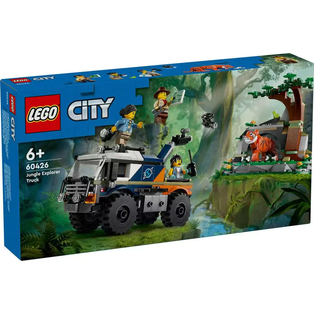 LEGO City Dzsungelkutató terepjáró 60426 doboza