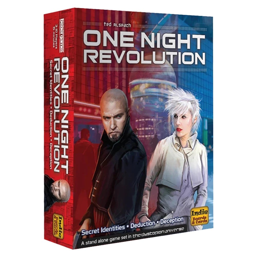 One Night Revolution angol nyelvű társasjáték