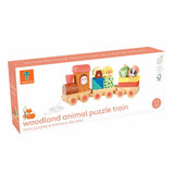 Orange Tree Toys Húzható formaválogatós fa vonat