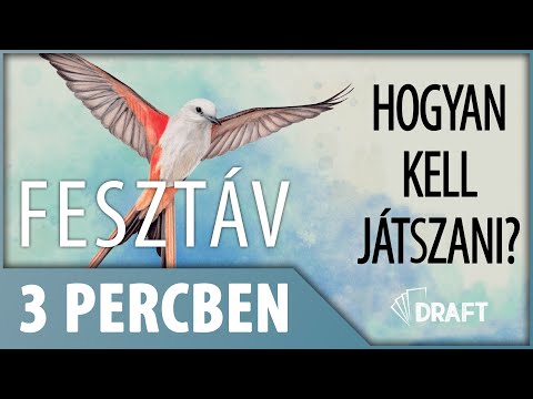 Fesztáv (Wingspan HU) magyar nyelvű társasjáték
