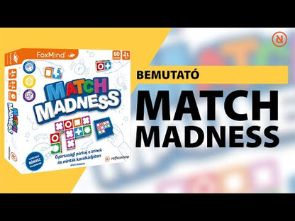 Match Madness angol nyelvű társasjáték