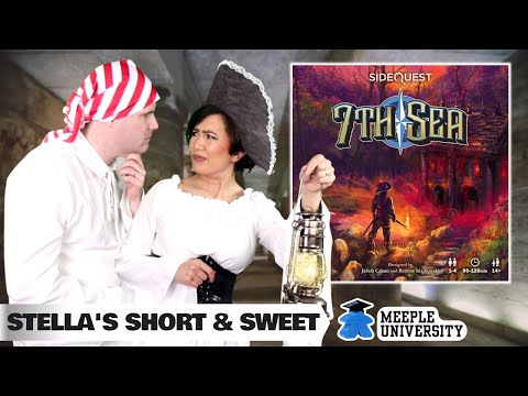 SideQuest: 7th Sea angol nyelvű társasjáték