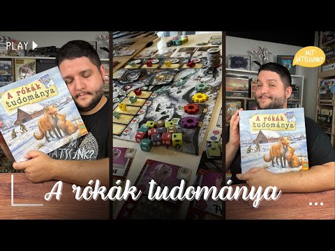 A rókák tudománya magyar nyelvű társasjáték