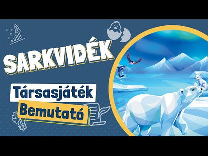 Sarkvidék magyar nyelvű társasjáték