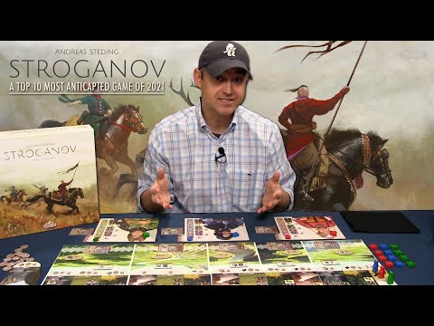 Stroganov (Kickstarter Deluxe Edition) angol nyelvű társasjáték