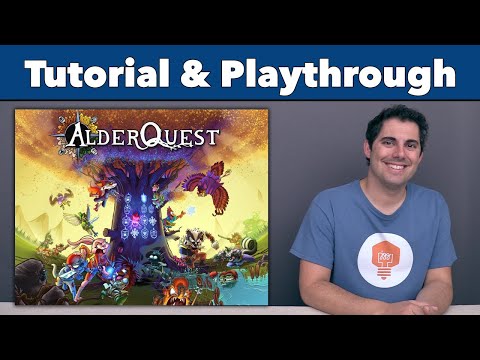 AlderQuest angol nyelvű társasjáték