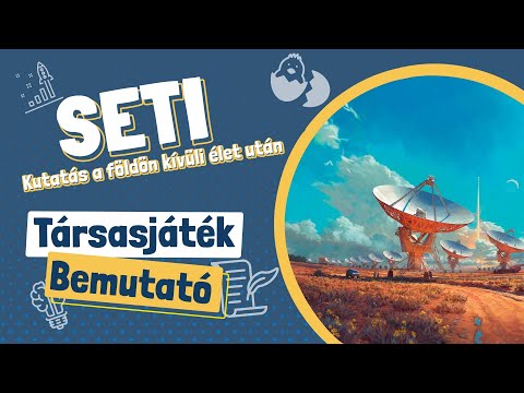 SETI: Kutatás a földön kívüli élet után magyar nyelvű társasjáték