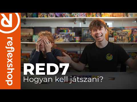 Red7 magyar nyelvű társasjáték