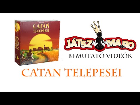 Catan telepesei magyar nyelvű társasjáték