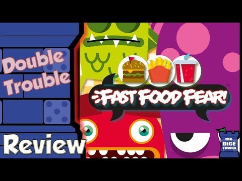 Fast Food Fear! angol nyelvű társasjáték