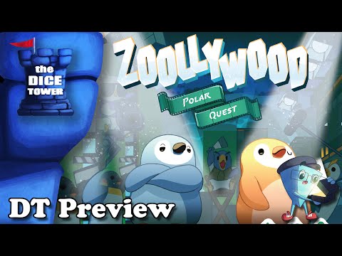 Zoollywood Polar Quest Expansion angol nyelvű társasjáték