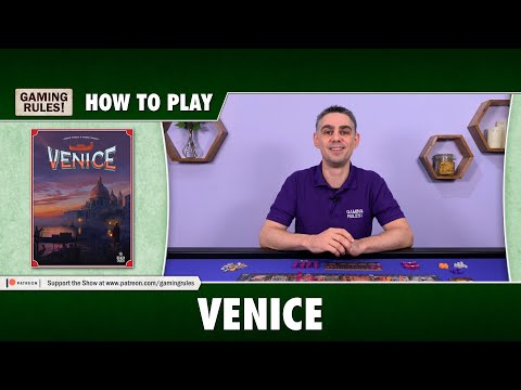 Venice angol nyelvű társasjáték