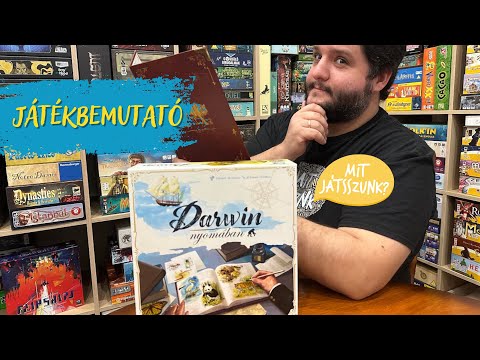 Darwin nyomában magyar nyelvű társasjáték
