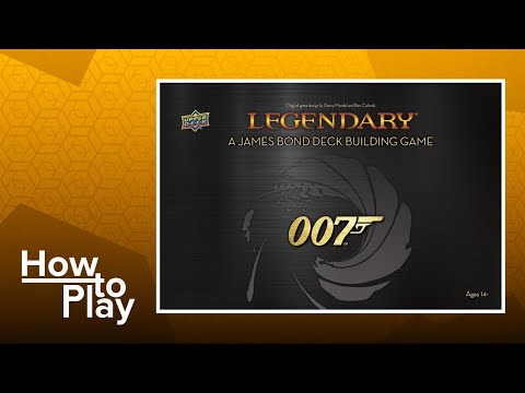 Legendary A James Bond Deck Building Game Angol nyelvű angol nyelvű társasjáték