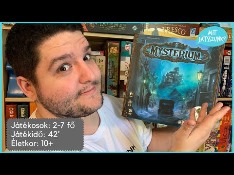 Mysterium 2. kiadás, magyar nyelvű társasjáték