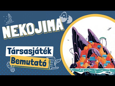 Nekojima, magyar nyelvű társasjáték
