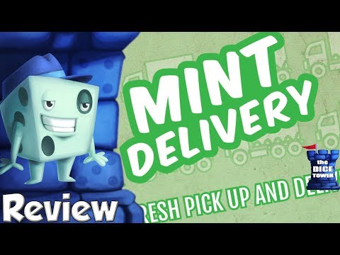 Mint Delivery angol nyelvű társasjáték