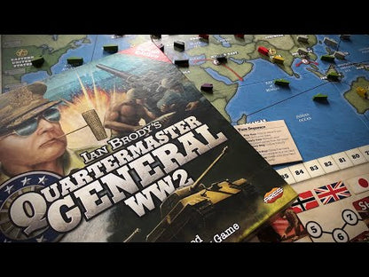 WW2 Quartermaster General 2nd Edition - angol nyelvű társasjáték