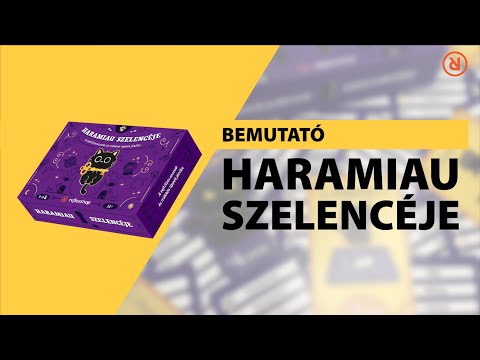 Haramiau szelencéje magyar nyelvű társasjáték