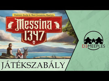 Messina 1347 magyar nyelvű társasjáték