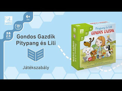 Pitypang és Lili - Gondos gazdik magyar nyelvű társasjáték